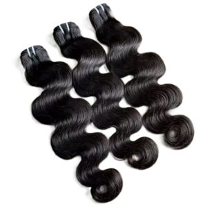 Natural Color Burmese Wavy Hair Deep Wave Body Wave