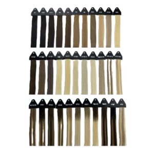 Hand Tied Multi-Color Hair Extensions Light Color 100 gram